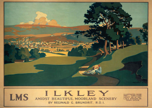 Ilkley, LMS poster 1926 0002-0860