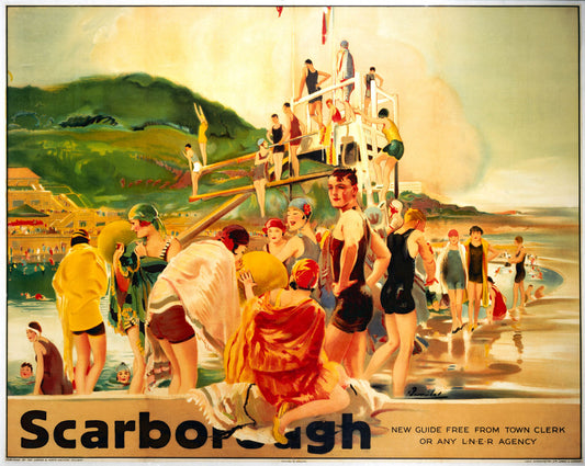 Scarborough LNER poster, 1923-1947 0002-0910