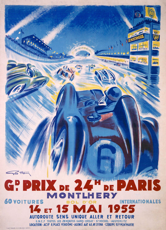 Gand Prix de 24th de Paris Poster 0002-2338