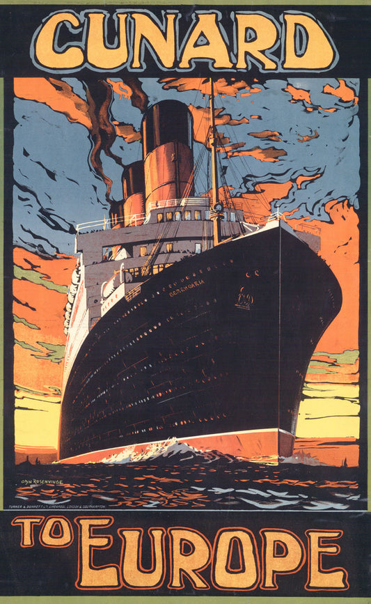 Cunard to Europe Poster 0002-2356