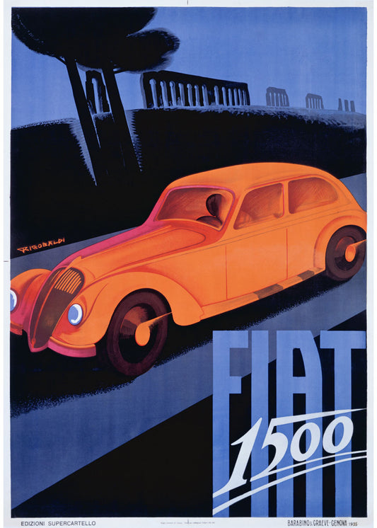 Fiat 1500 Poster 0002-2366