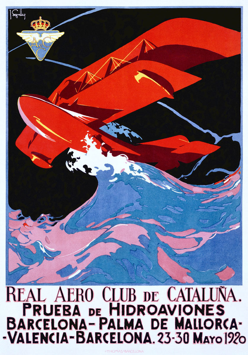 Real Auto Club de Cataluna Poster 0002-2373