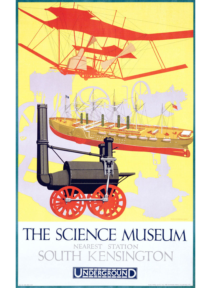 The Science Museum Vintage Poster 0002-2403