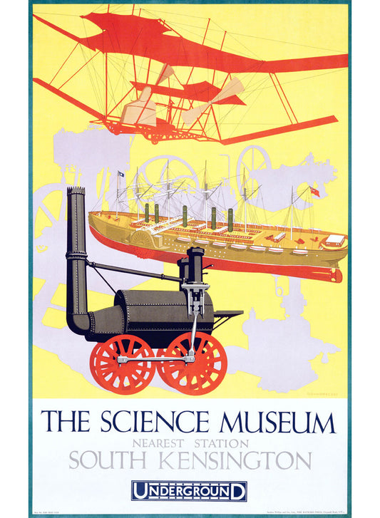 The Science Museum Vintage Poster 0002-2403