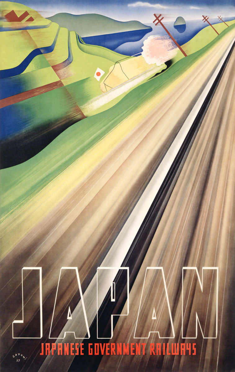 Japan - Japanese Government Railways Poster 0002-2405