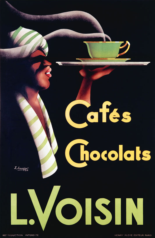 L Voisin Cafes Chocolats Poster 0002-2406