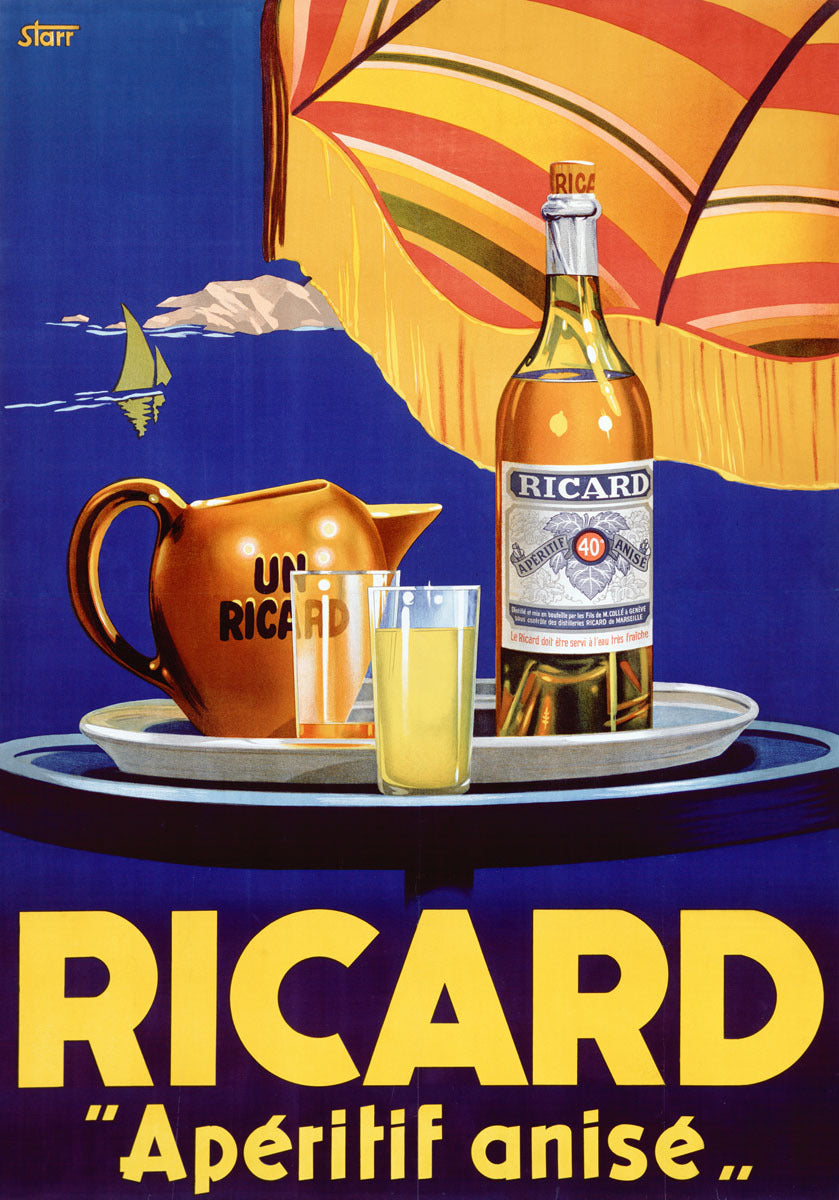 Ricard Vintage Poster 0002-2442