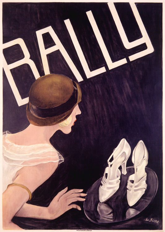 Bally High Heel Shoe Poster 0002-2448