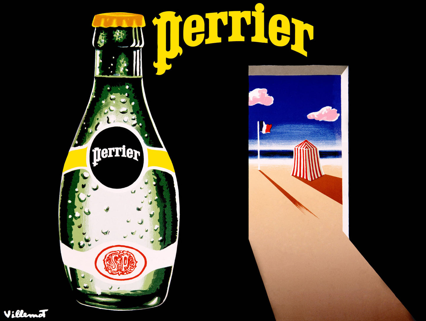 Perrier Advertisement Poster 0002-2550