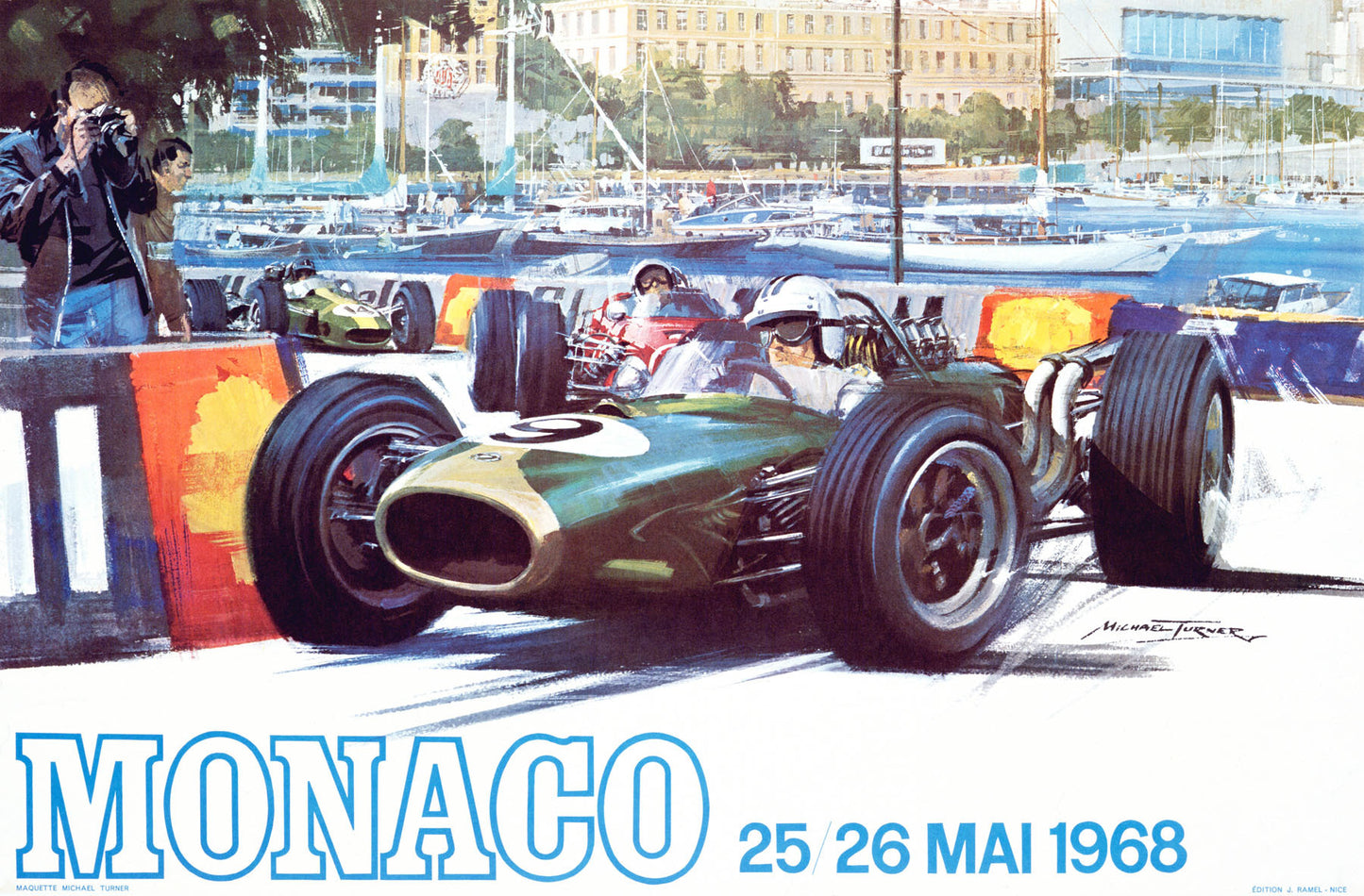 1968 Monaco Vintage Poster 0002-2562