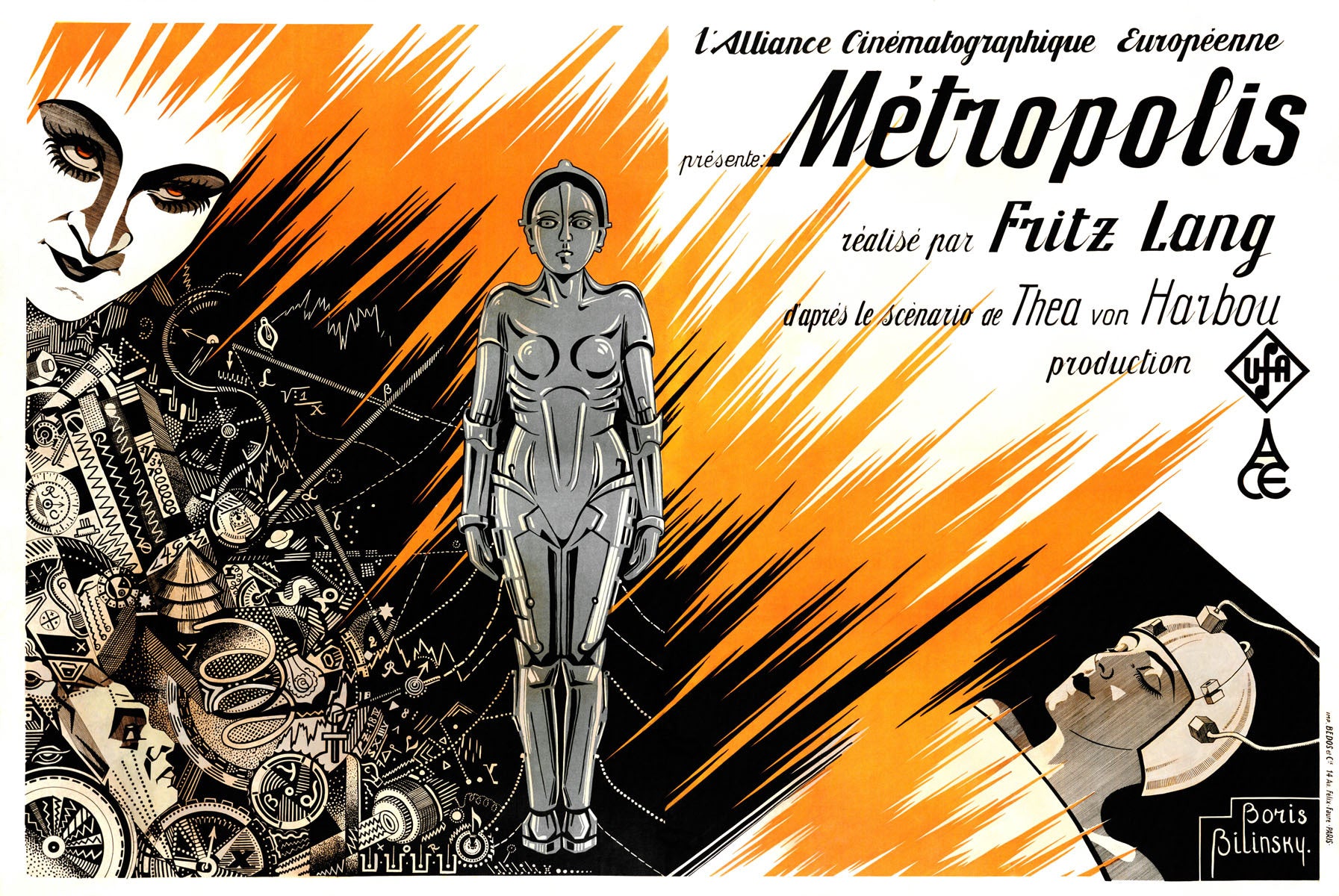 Metropolis Vintage Poster 0002-2563