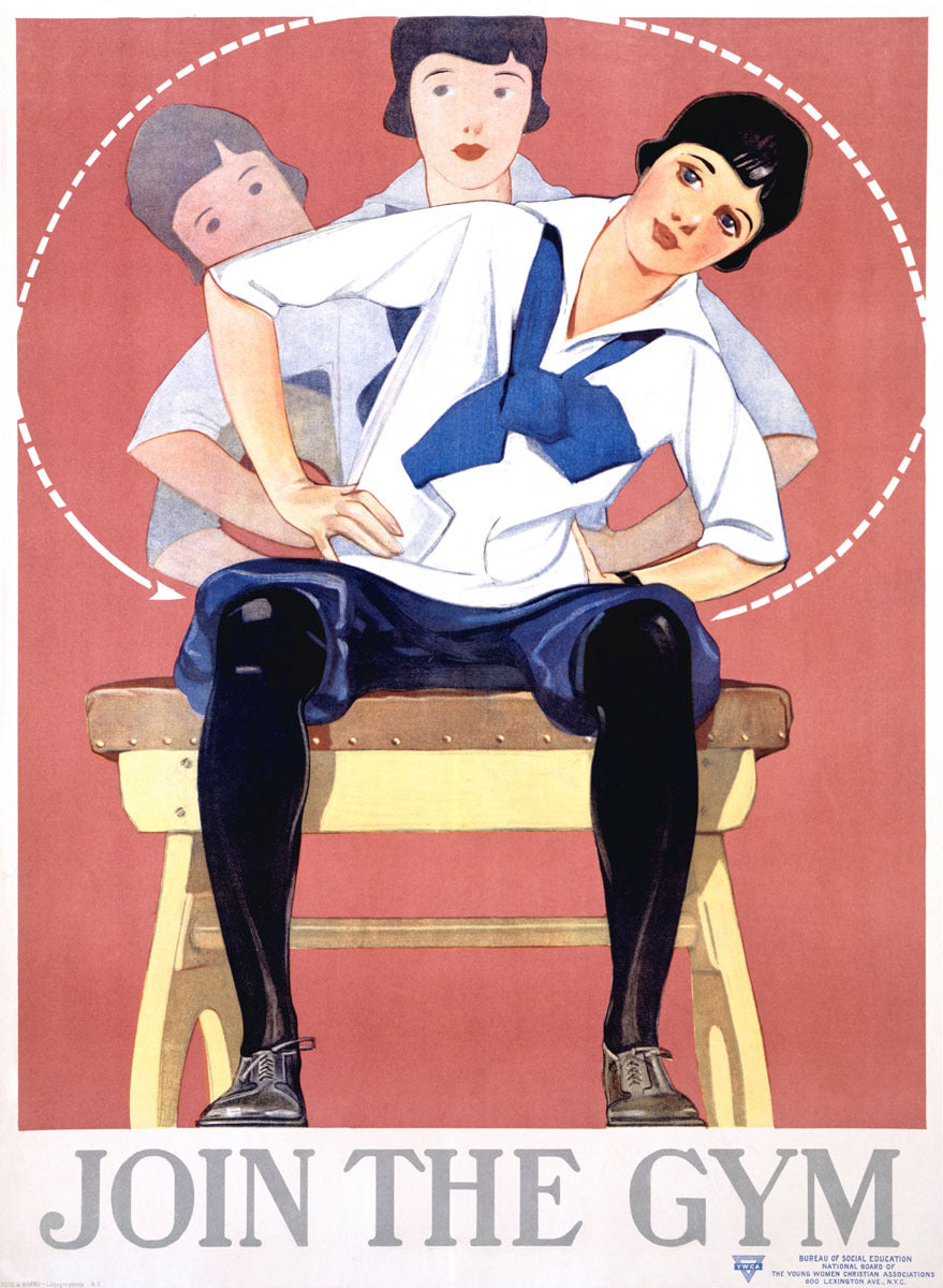 Join The Gym Vintage Poster 0002-2577