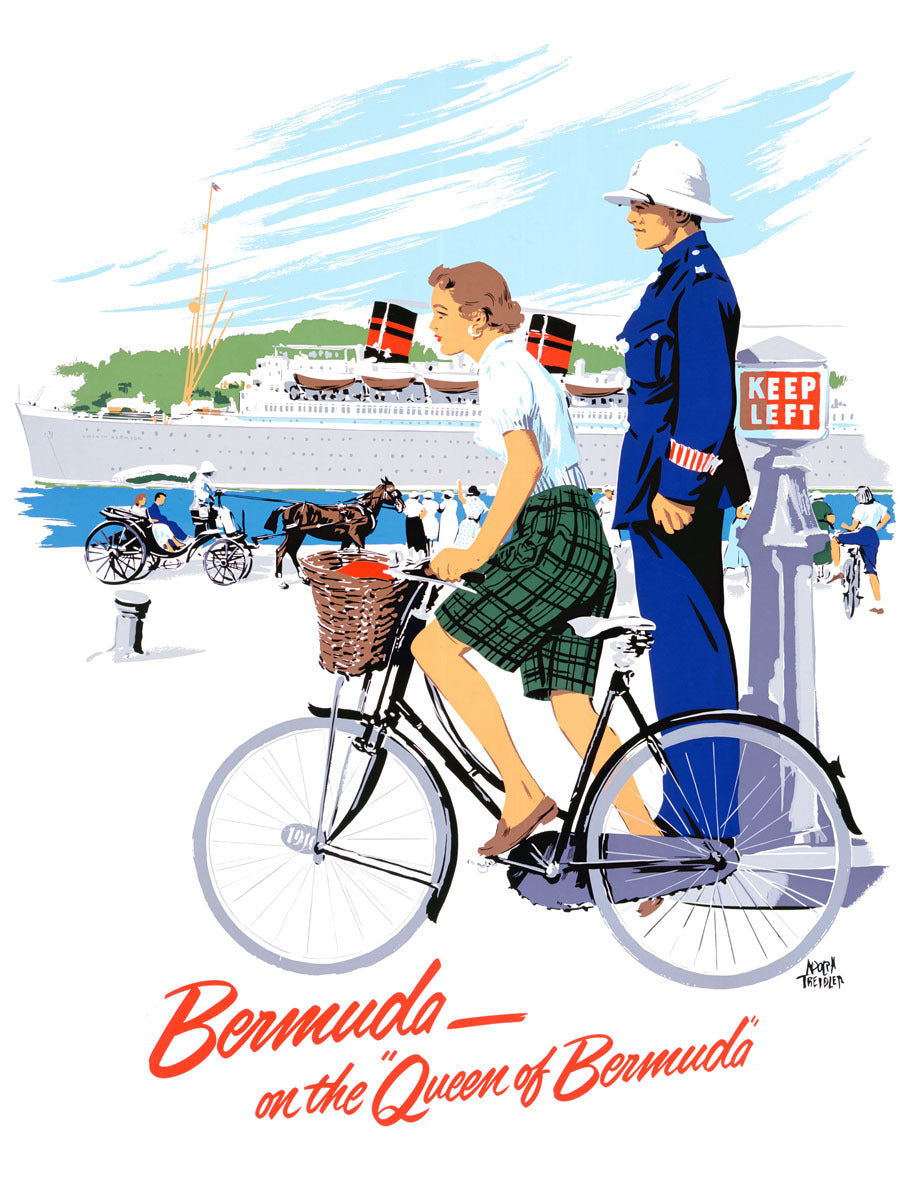 Queen of Bermuda Travel Poster 0002-2593