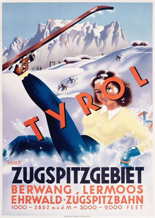 Tyrol Vintage Poster 0002-2685