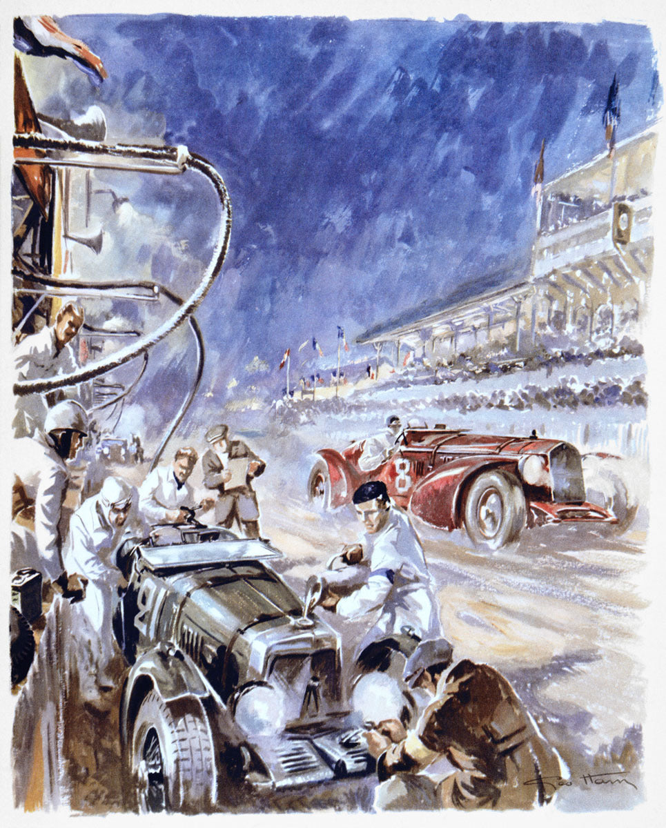 Le Mans Vintage Race Poster 0002-2697