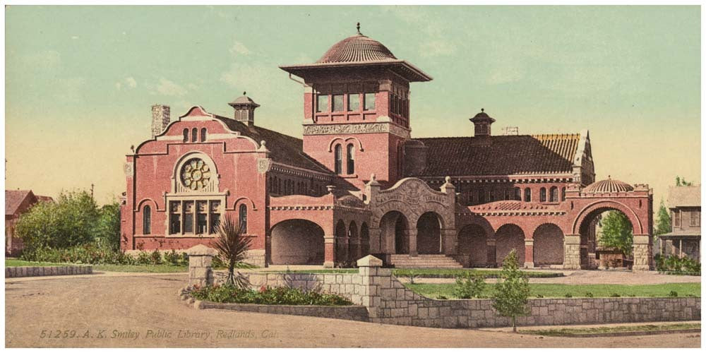 A.K. Smiley Public Library, Redlands, Cal. 0400-2155