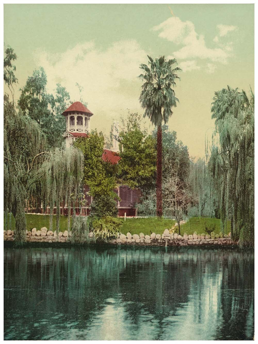 The Lake, Lucky Baldwin's ranch, Pasadena, Cal. 0400-2159