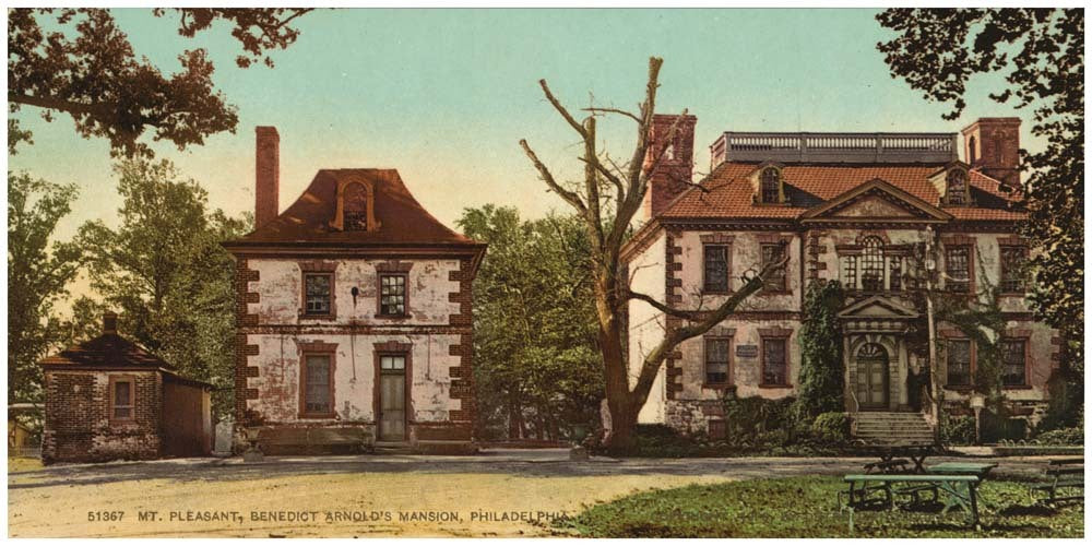 Mt. Pleasant, Benedict Arnold's mansion, Philadelphia 0400-2272