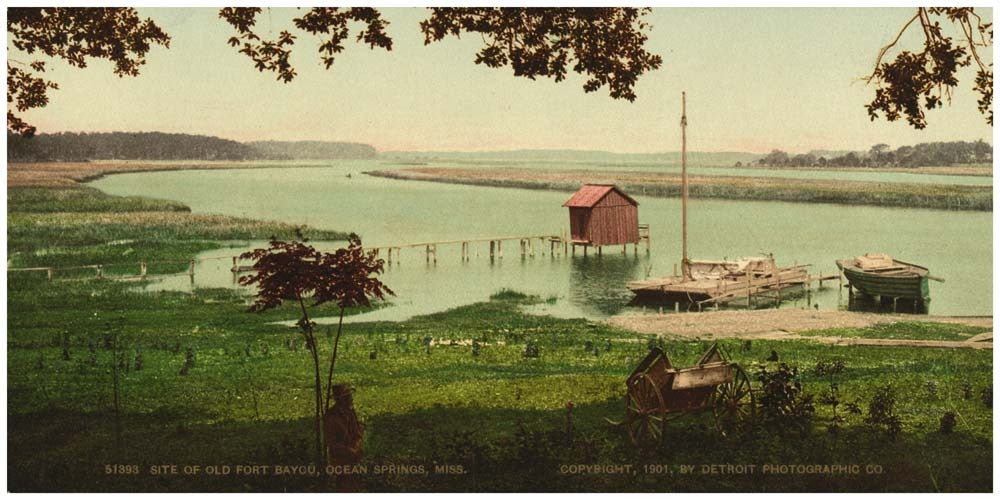 Site of Fort Bayou, Ocean Springs, Miss. 0400-2280