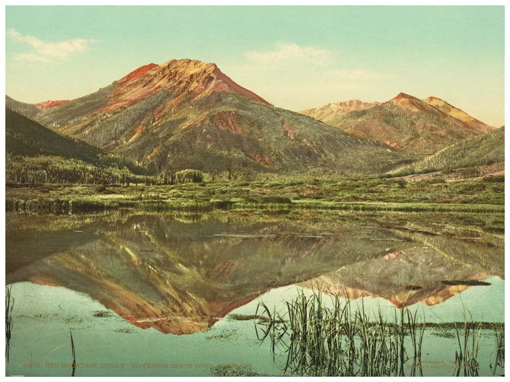 Red Mountain, Ouray-Silverton Stage Road, Colorado 0400-2307