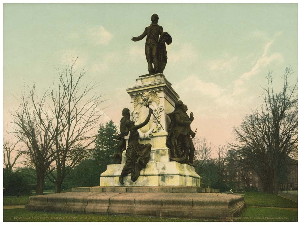 Lafayette Monument, Washington 0400-2312