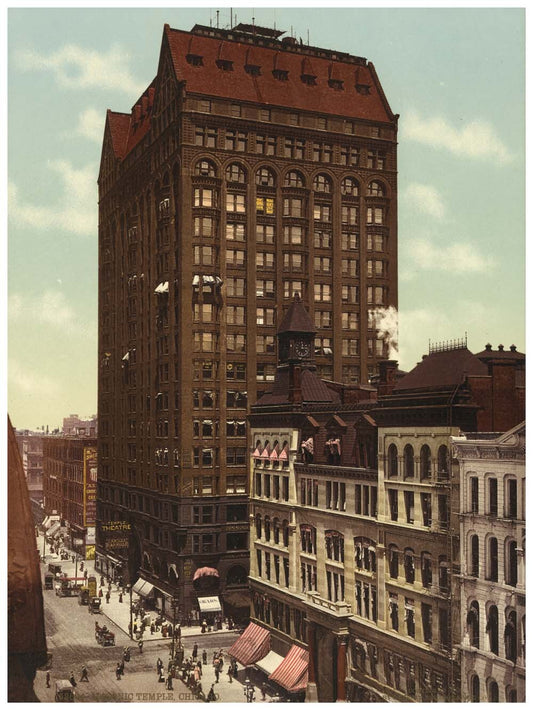 Masonic Temple, Chicago 0400-2383