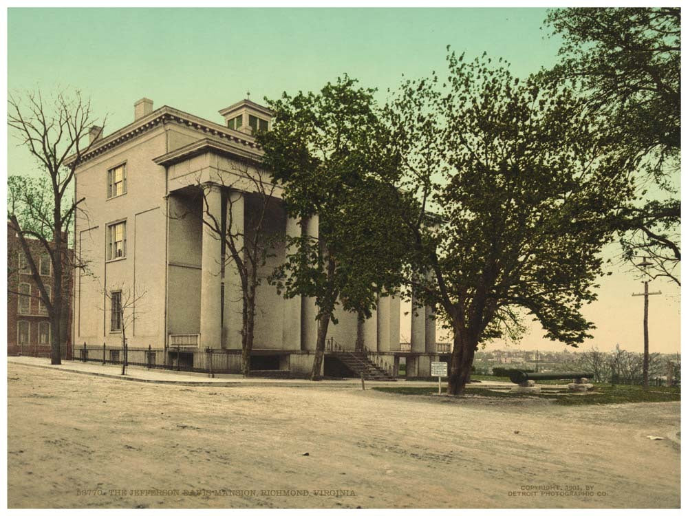 The Jefferson Davis mansion, Richmond, Virginia 0400-2430