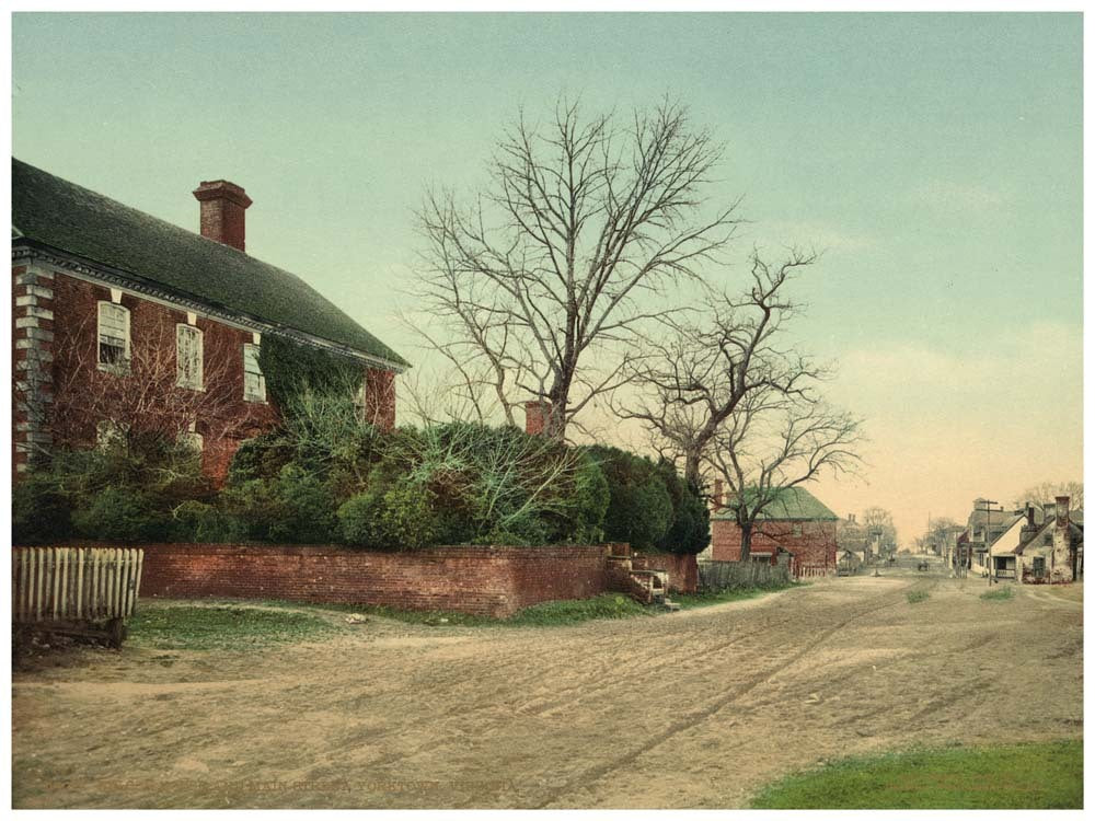 Nelson House and Main  Street, Yorktown, Virginia 0400-2506