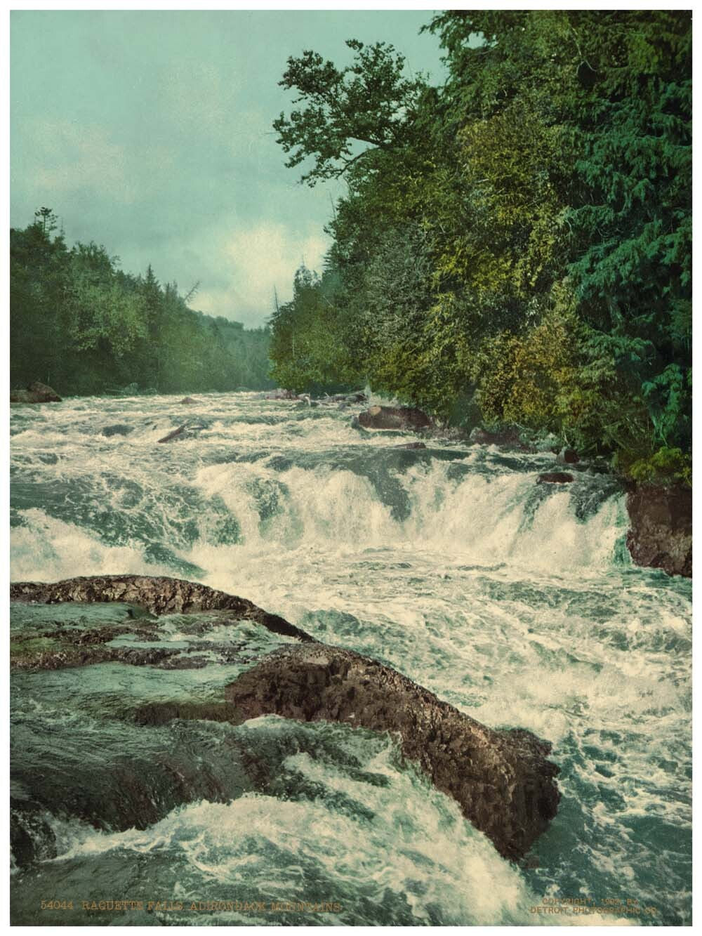 Raquette Falls, Adirondack Mountains 0400-2520