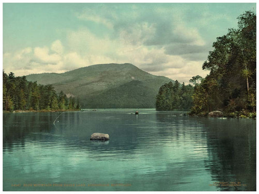 Blue Mountain from Eagle Lake, Adirondack Mountains 0400-2522