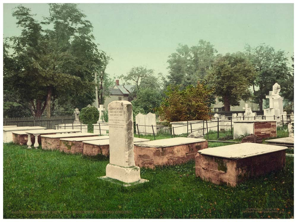 Presidents row, old Princeton burying ground 0400-2540