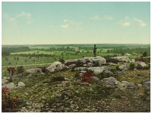 Valley of Death and the wheat field, Gettysburg, PA 0400-2542