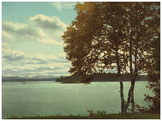 Upper Saranac Lake, Adirondack Mountains 0400-2548