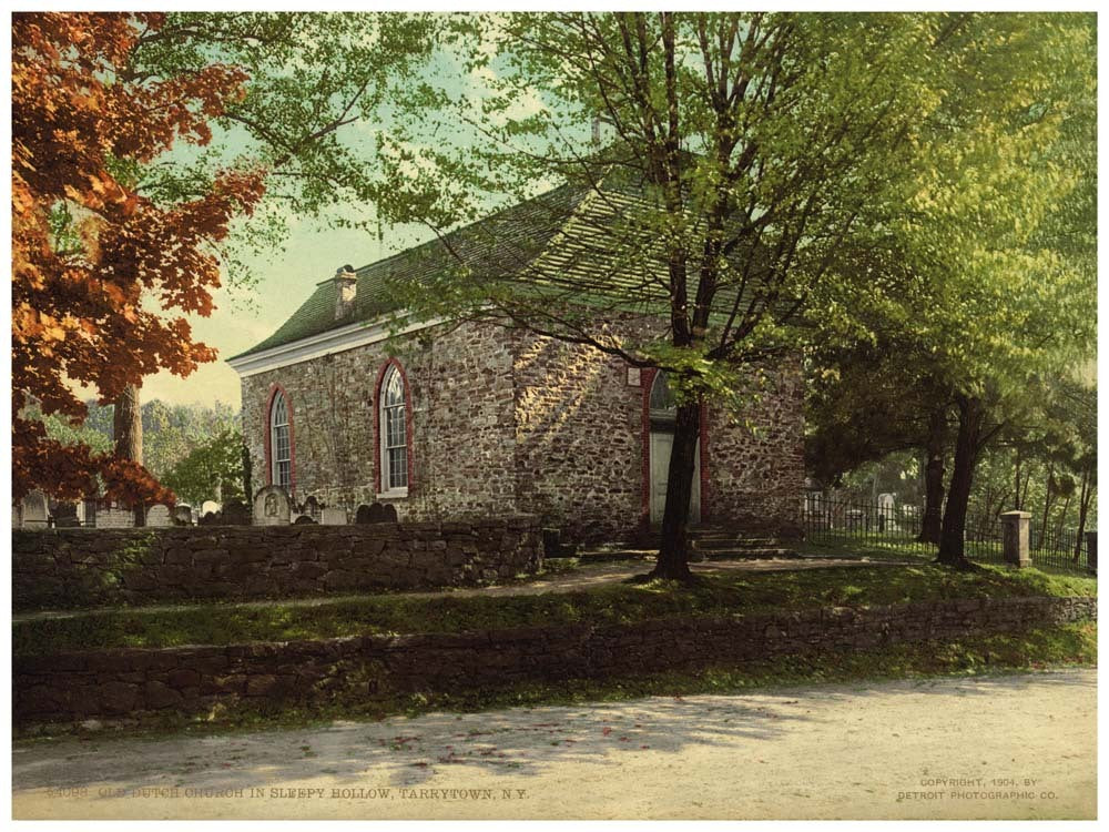 Old Dutch church in Sleepy Hollow, Tarrytown, N.Y. 0400-2549