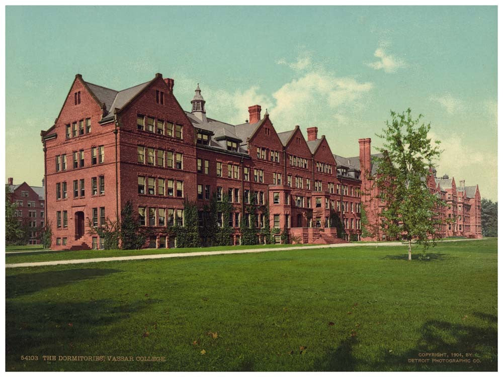 The dormitories, Vassar College 0400-2553