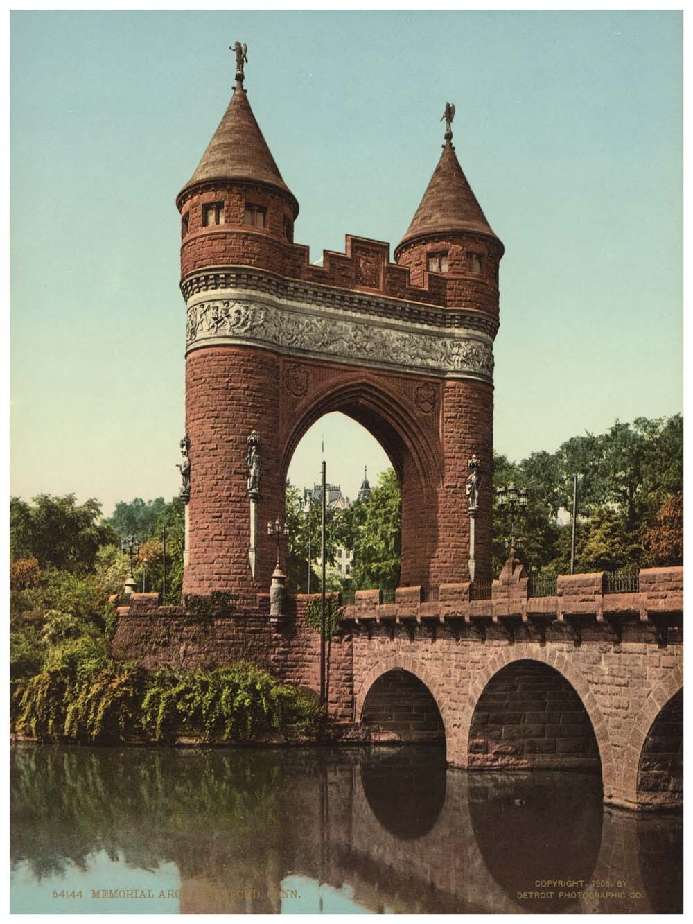 Memorial Arch, Hartford, Conn. 0400-2568