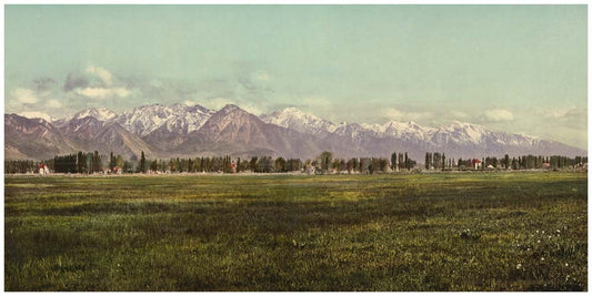 The Wasatch Range from the Valley of the Jordan 0400-2574