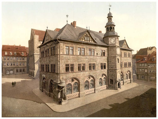 Town hall, Nordhausen, Thuringia, Germany 0400-2667