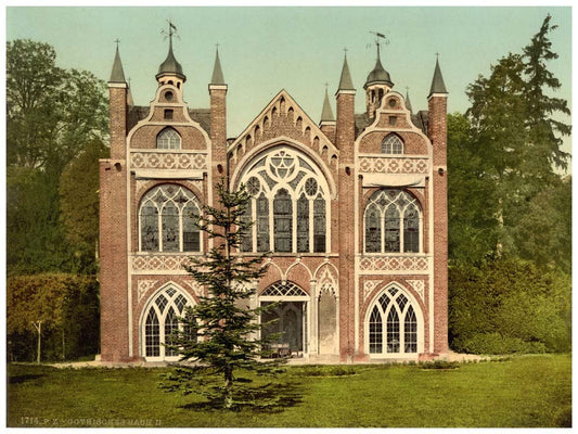 Gothic House II, park of Worlitz, Anhalt, Germany 0400-2892