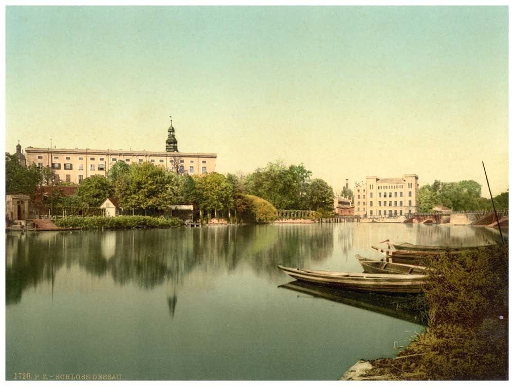 The Castle of Dessau, Anhalt, Germany 0400-2901