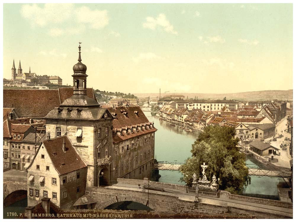 Court house, Bamberg, Bavaria, Germany 0400-2909