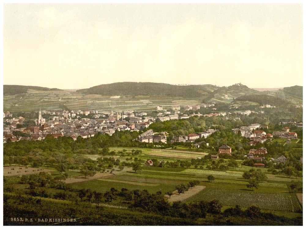  Bad Kissingen, general view, Bavaria, Germany 0400-2916