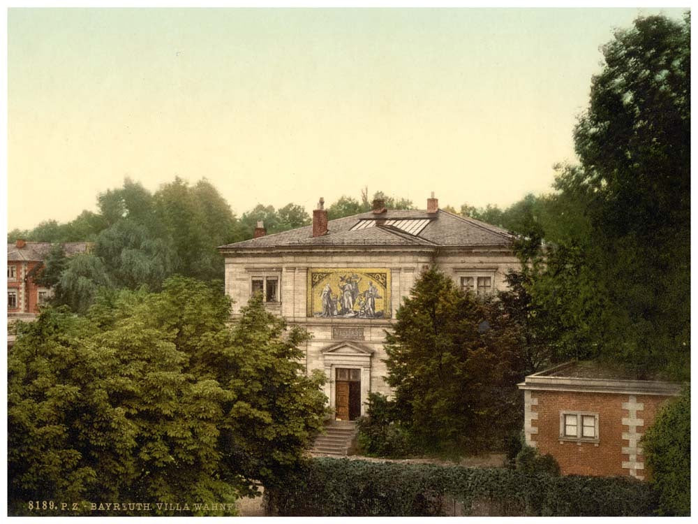 Wagner's house, Bayreuth, Bavaria, Germany 0400-2925