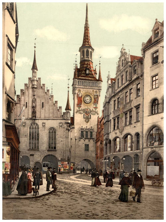 Old Town Hall, Munich, Bavaria, Germany 0400-2949