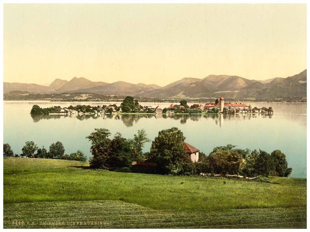 Fraueninsel, Chiemsee, Upper Bavaria, Germany 0400-3001