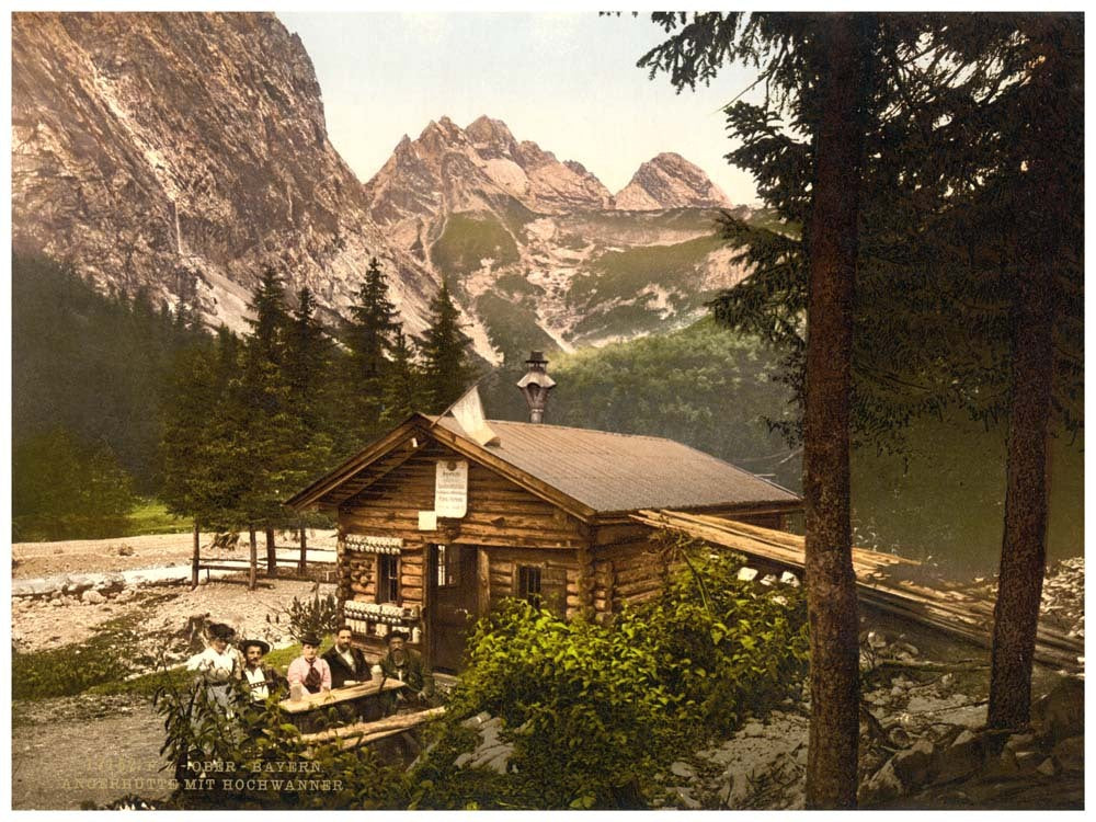 Angerhutte and Hockwanner, Hinterrainthal, Upper Bavaria, Germany 0400-3018