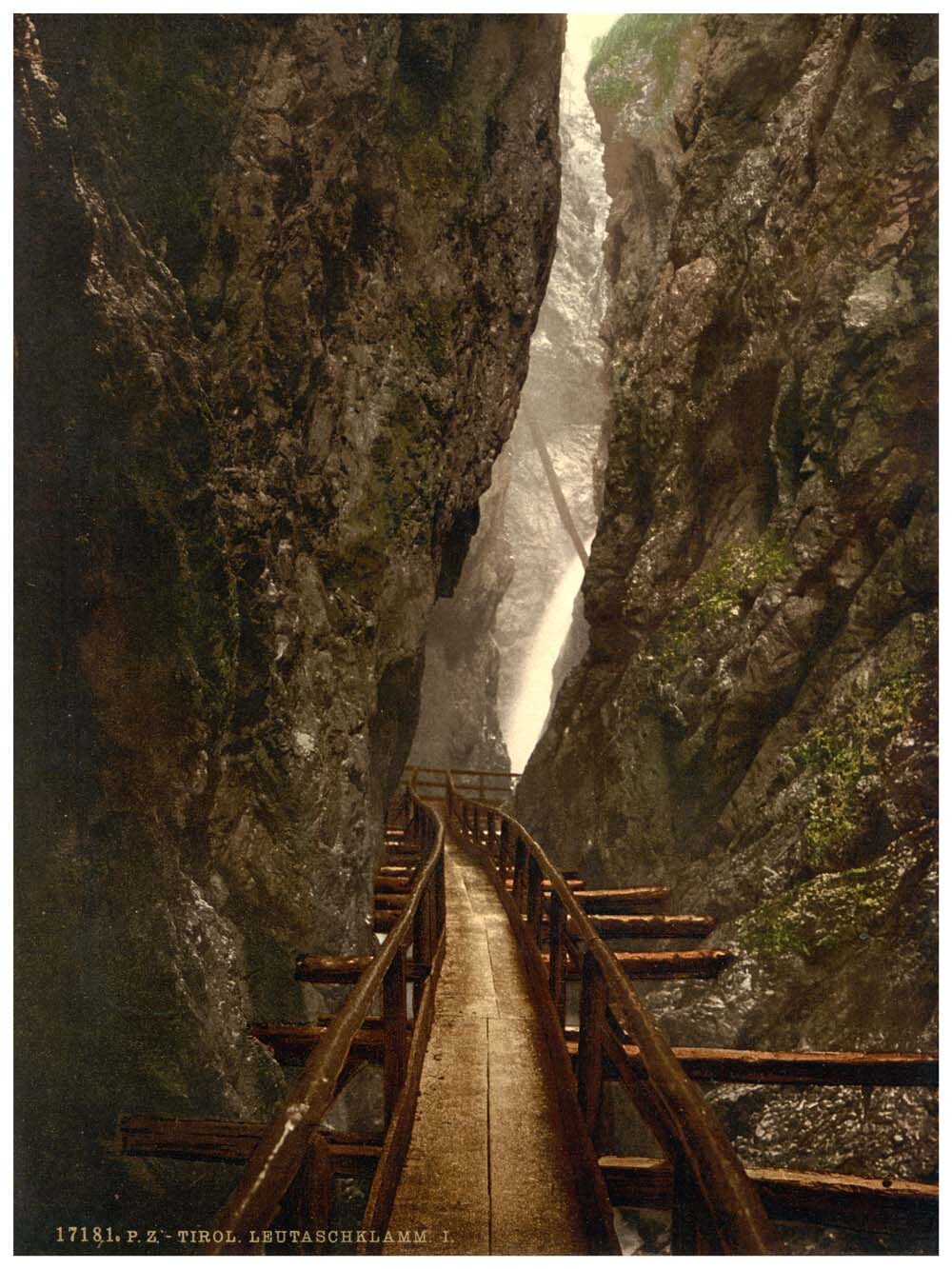 Leutaschklamm I, Upper Bavaria, Germany 0400-3291