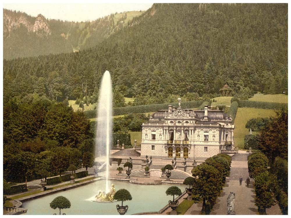 Linderhof Castle, Upper Bavaria, Germany 0400-3293