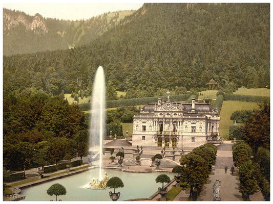 Linderhof Castle, Upper Bavaria, Germany 0400-3293