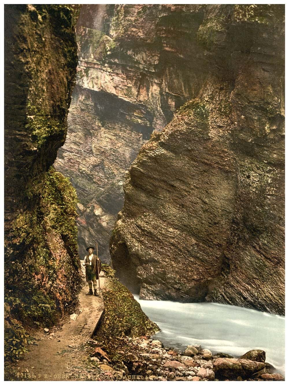 Partenachklamm I, Upper Bavaria, Germany 0400-3325